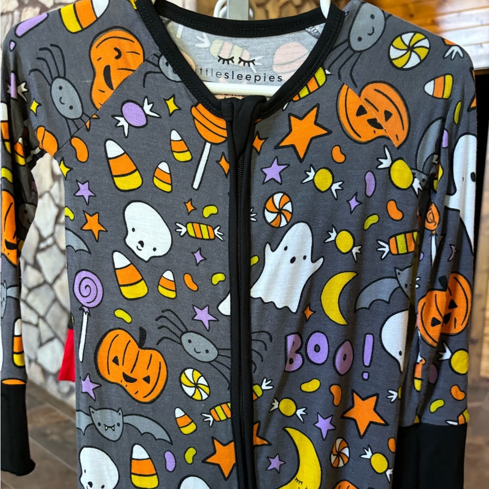 Little sleepies zippy- Halloween